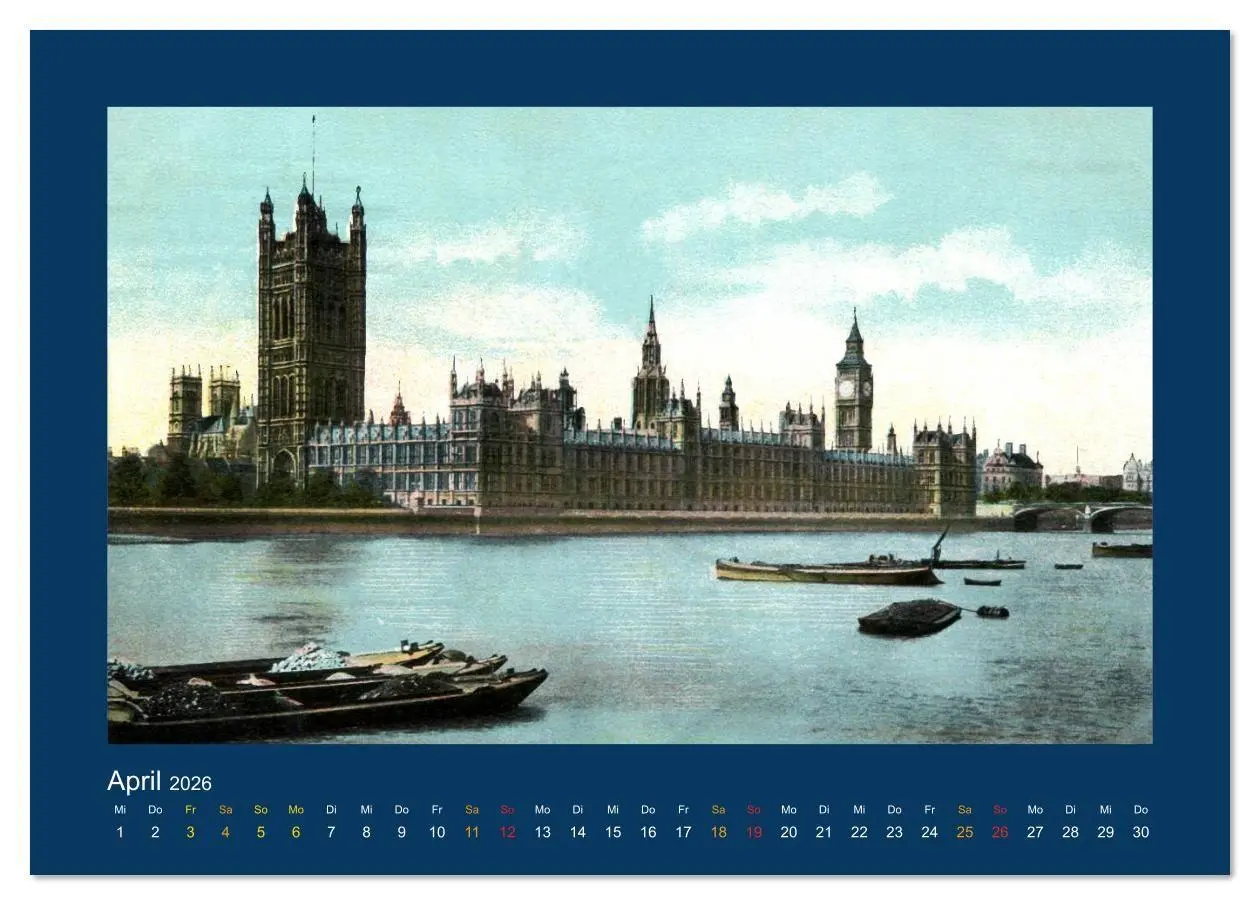 Bild: 9783457919118 | Historisches London von 1888 bis 1918 (Tischkalender 2026 DIN A5...