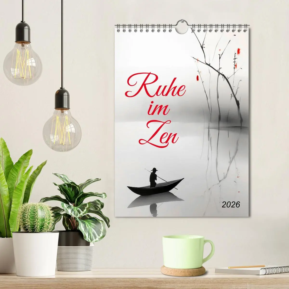 Bild: 9783516319118 | Ruhe im Zen (Wandkalender 2026 DIN A4 hoch), CALVENDO Monatskalender