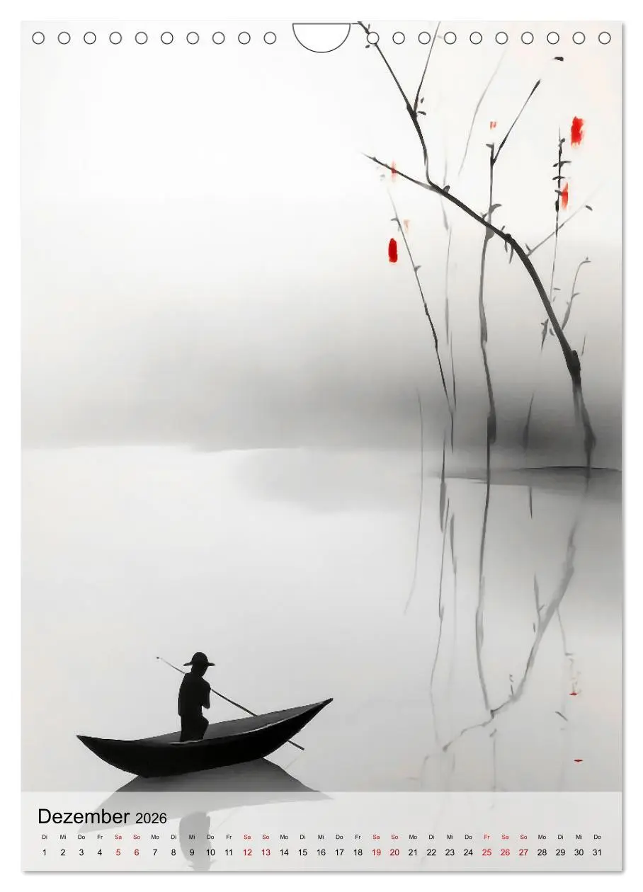 Bild: 9783516319118 | Ruhe im Zen (Wandkalender 2026 DIN A4 hoch), CALVENDO Monatskalender
