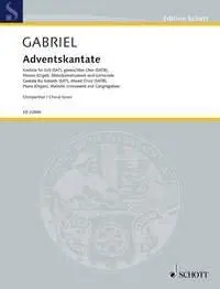 Cover: 9783795749118 | Adventskantate | Thomas Gabriel | Broschüre | 28 S. | Deutsch | 2014