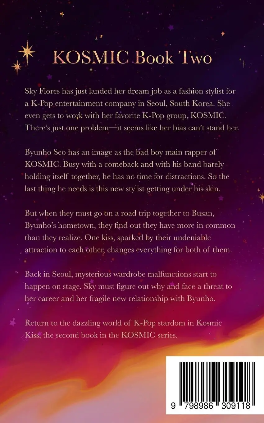 Rückseite: 9798986309118 | Kosmic Kiss | Erin Kay | Taschenbuch | Englisch | 2024