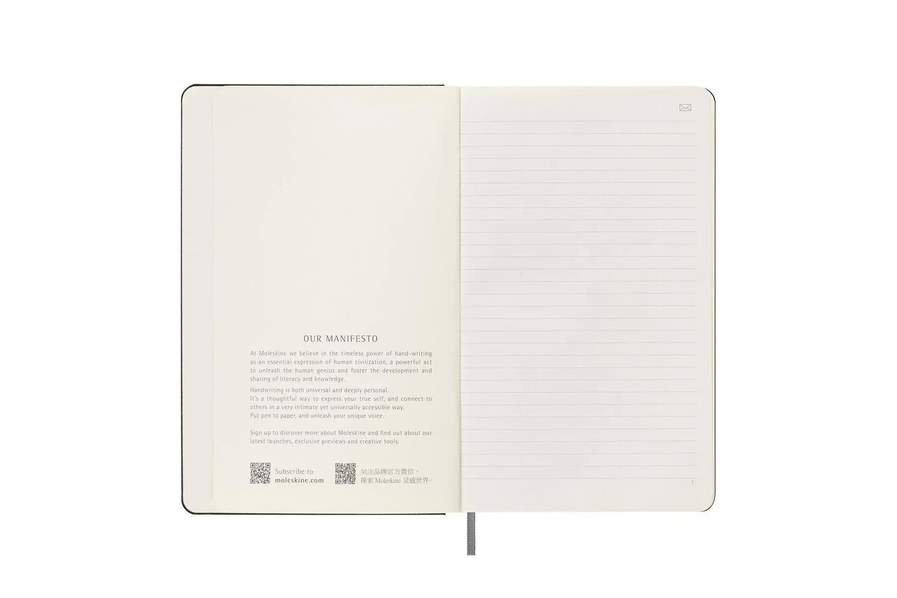 Bild: 8056420859218 | Moleskine Smart Notizbücher, Large/A5, Liniert, Fester Einband,...
