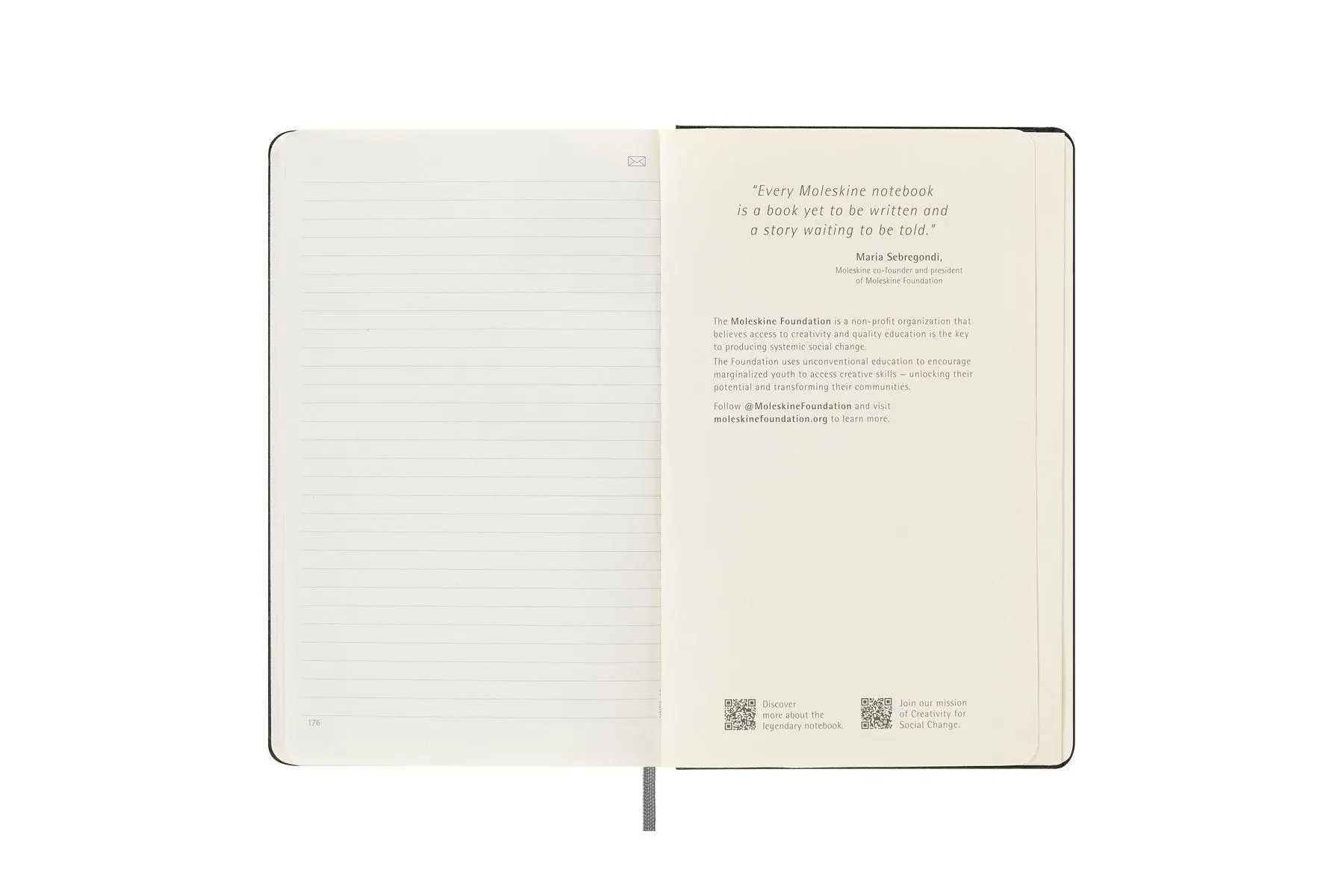 Bild: 8056420859218 | Moleskine Smart Notizbücher, Large/A5, Liniert, Fester Einband,...