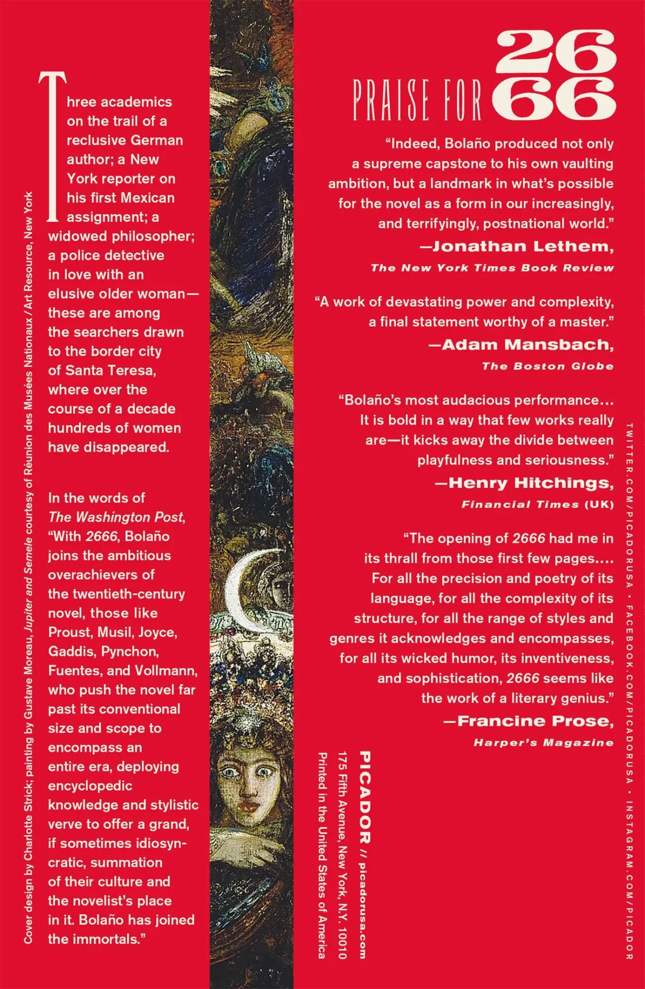 Rückseite: 9780312429218 | 2666 | Roberto Bola O | Taschenbuch | Englisch | 2009 | Picador Paper