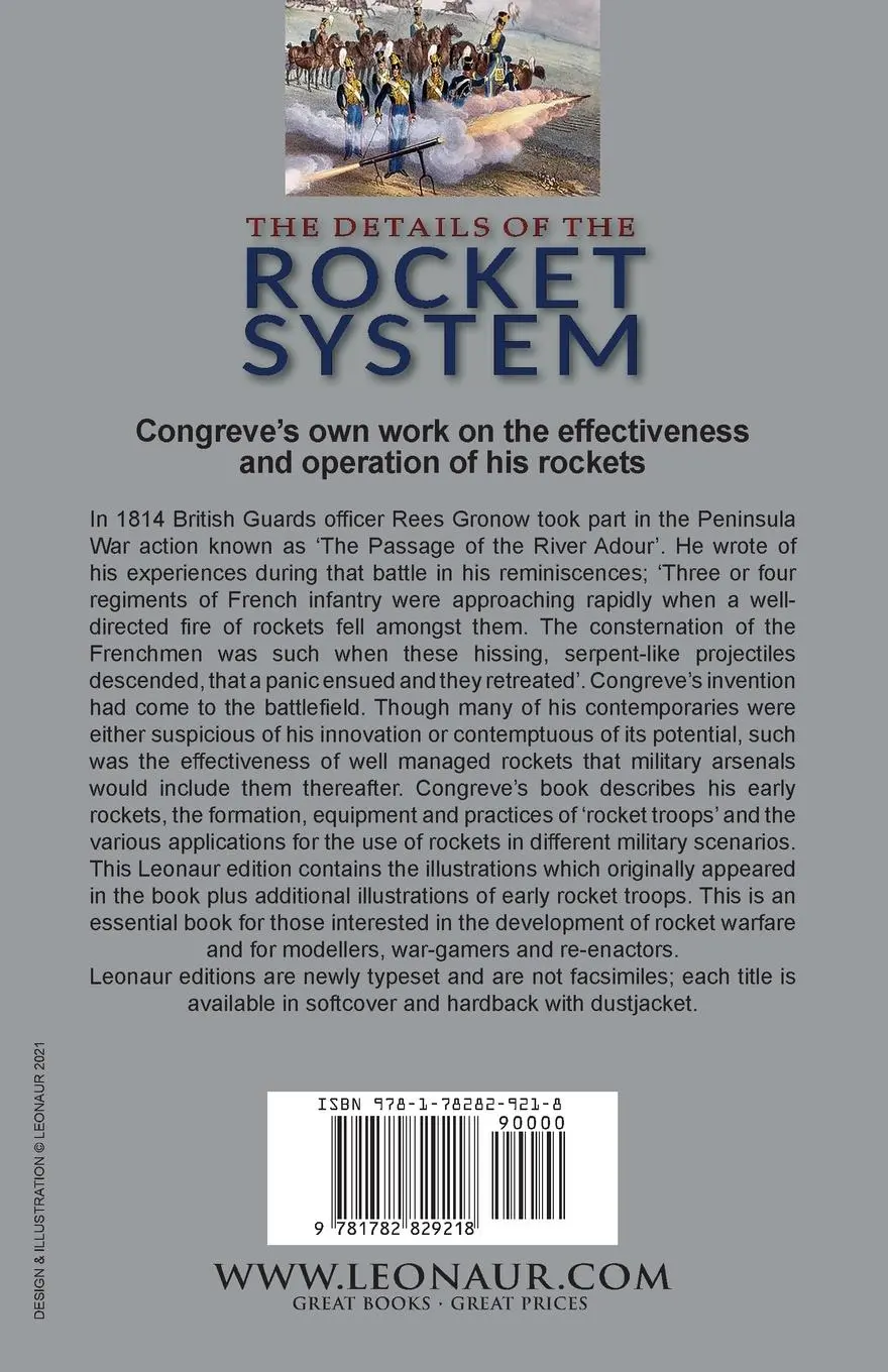 Rückseite: 9781782829218 | The Details of the Rocket System Employed by the British Army...