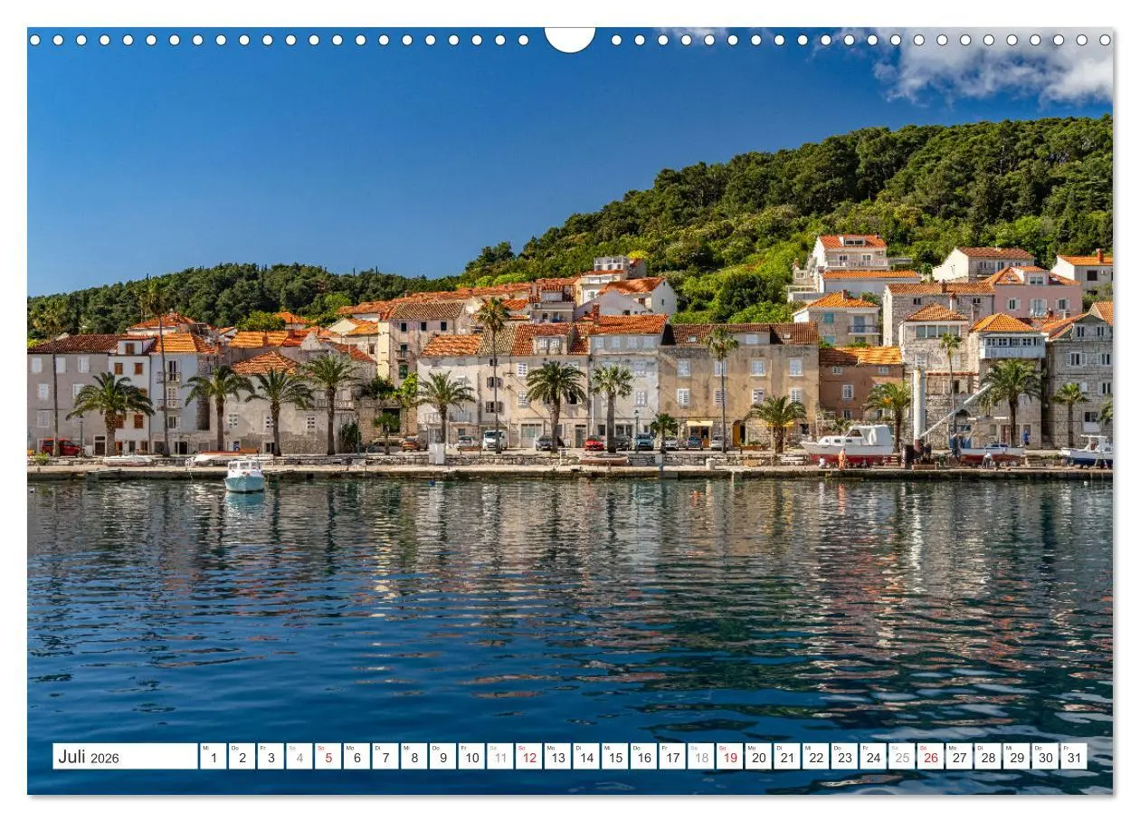 Bild: 9783457389218 | Kroatien - Korcula (Wandkalender 2026 DIN A3 quer), CALVENDO...