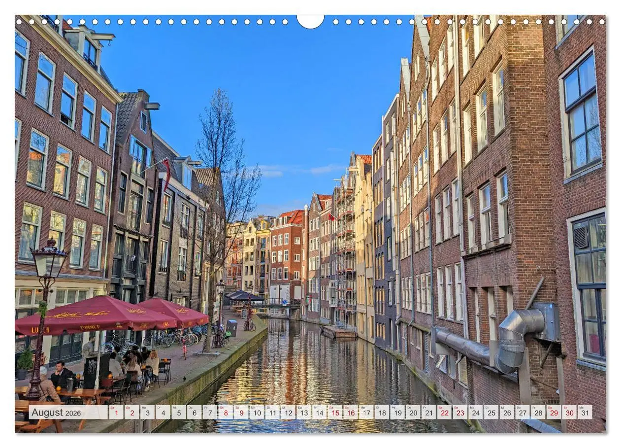 Bild: 9783457529218 | Amsterdam am Tag und bei Nacht (Wandkalender 2026 DIN A3 quer),...
