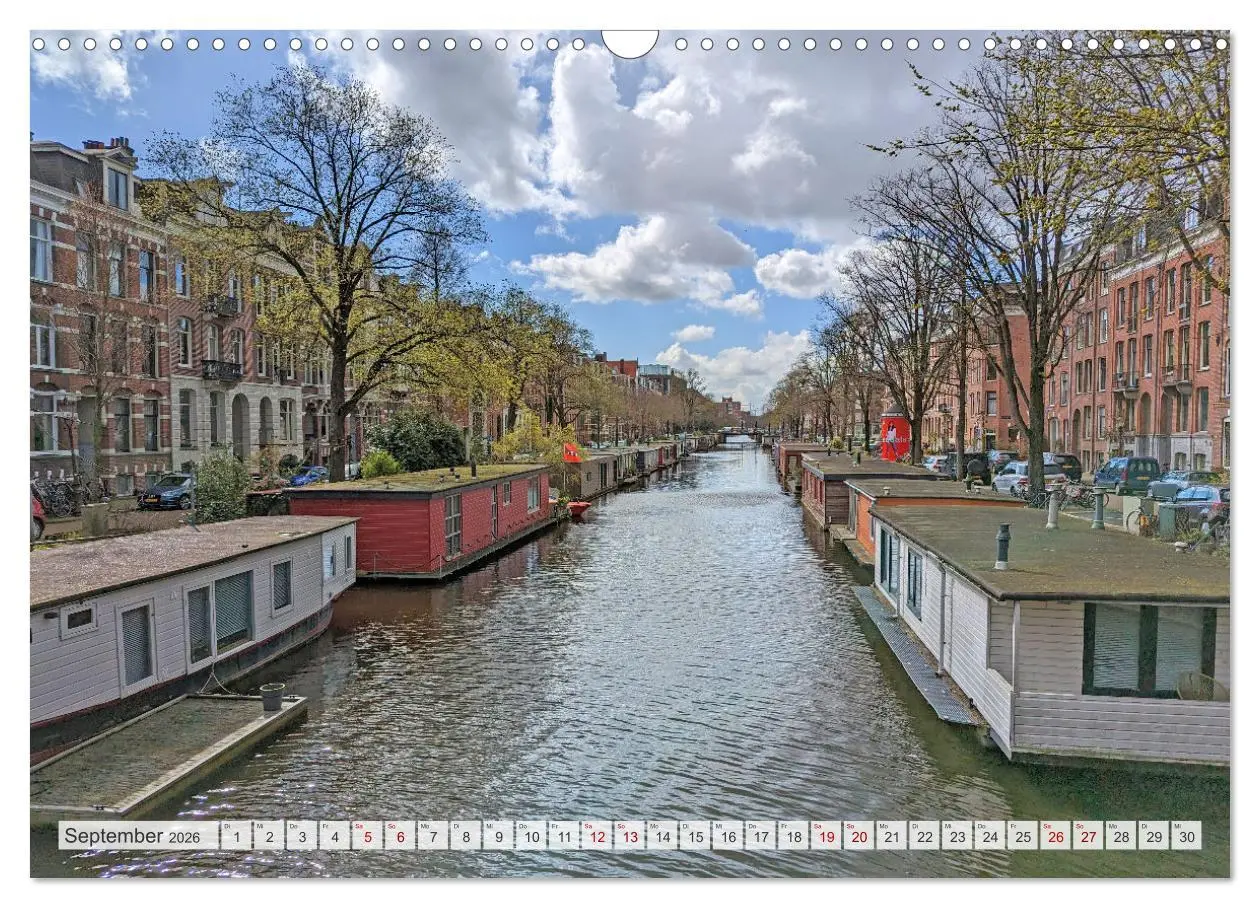 Bild: 9783457529218 | Amsterdam am Tag und bei Nacht (Wandkalender 2026 DIN A3 quer),...