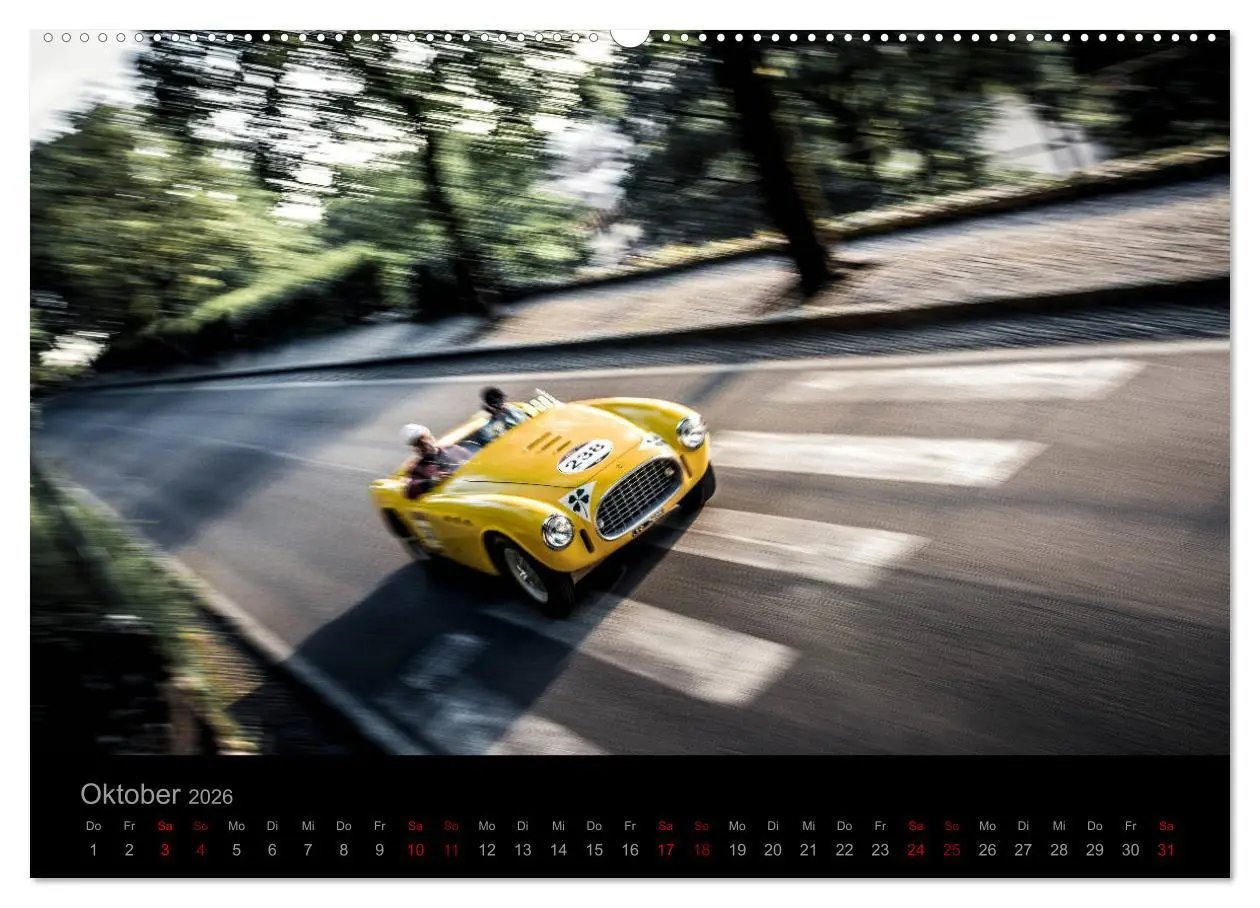 Bild: 9783457769218 | 1000 Meilen (hochwertiger Premium Wandkalender 2026 DIN A2 quer),...