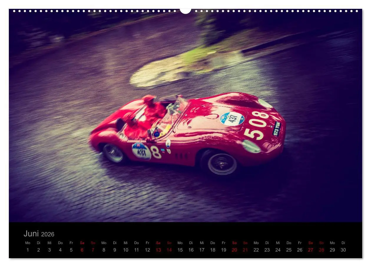 Bild: 9783457769218 | 1000 Meilen (hochwertiger Premium Wandkalender 2026 DIN A2 quer),...