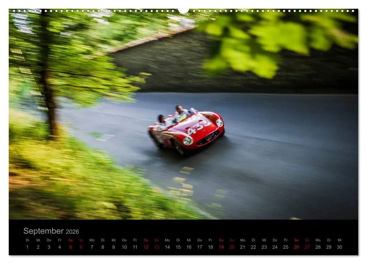 Bild: 9783457769218 | 1000 Meilen (hochwertiger Premium Wandkalender 2026 DIN A2 quer),...