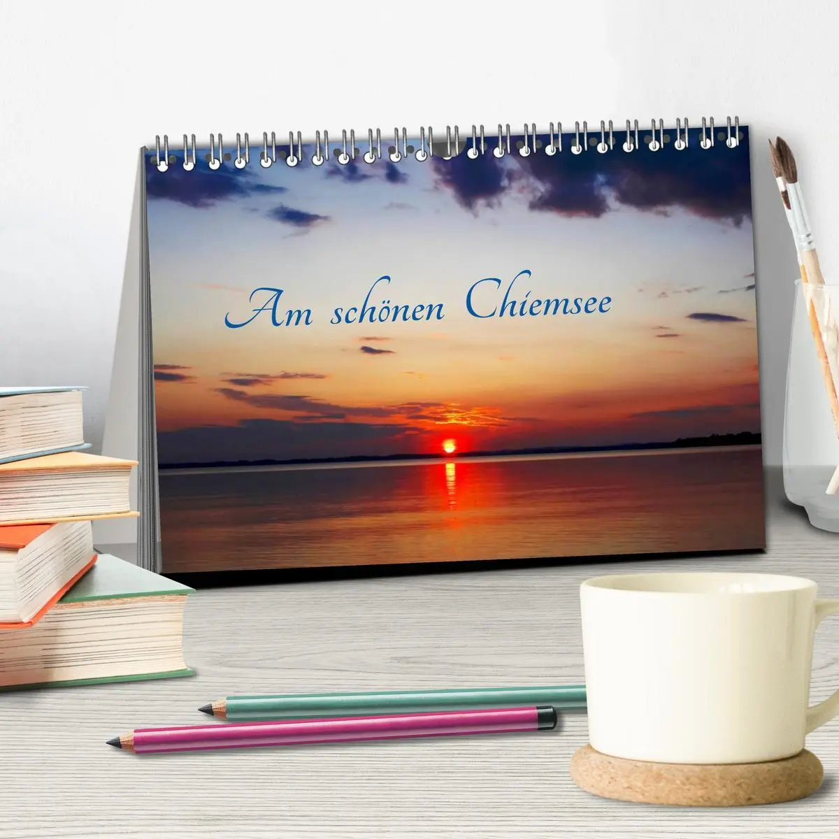 Bild: 9783457909218 | Am schönen Chiemsee (Tischkalender 2026 DIN A5 quer), CALVENDO...