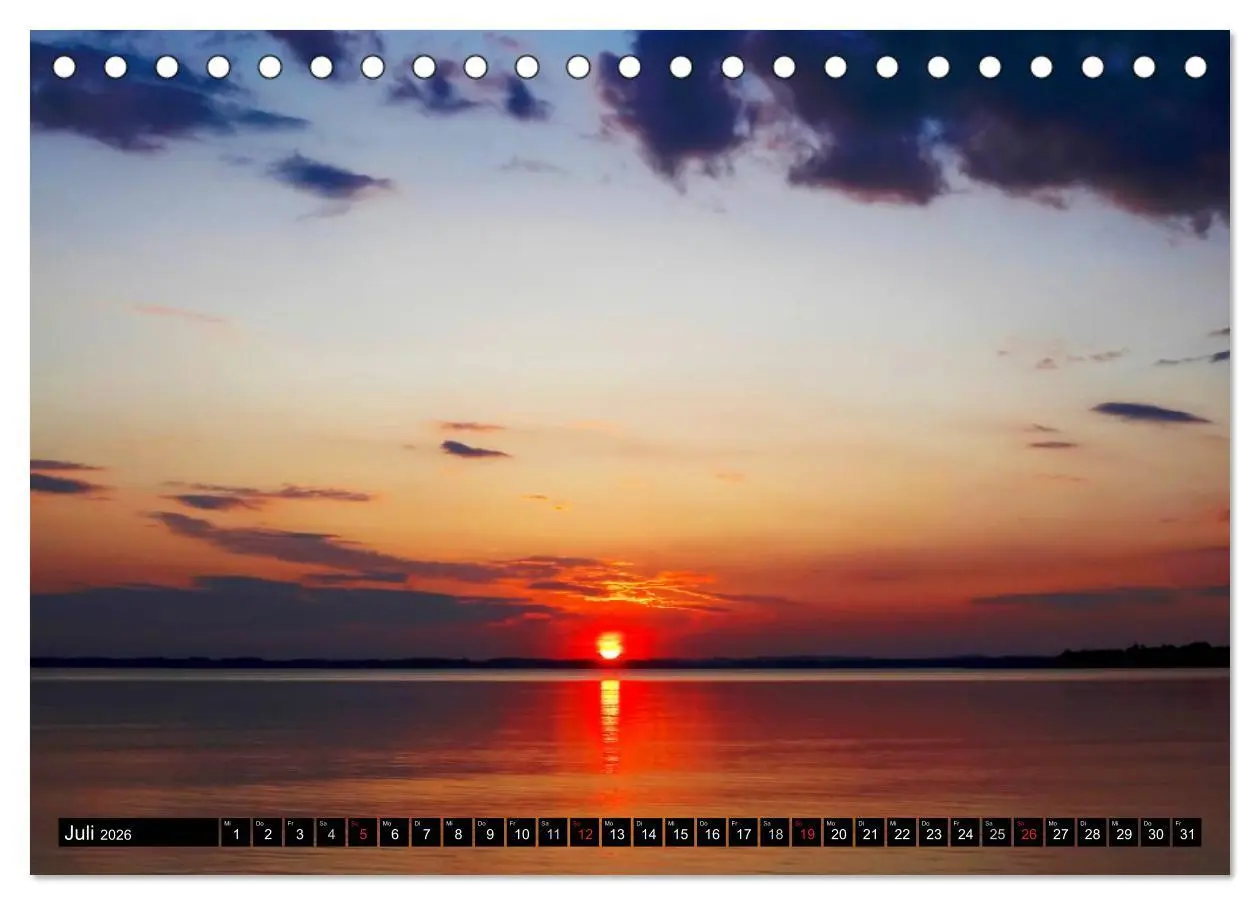 Bild: 9783457909218 | Am schönen Chiemsee (Tischkalender 2026 DIN A5 quer), CALVENDO...