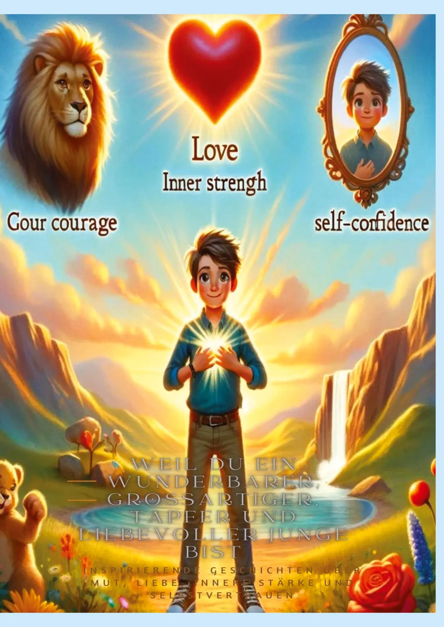 Cover: 9783384189318 | Weil du ein wunderbarer, großartiger, tapfer und liebevoller Junge...