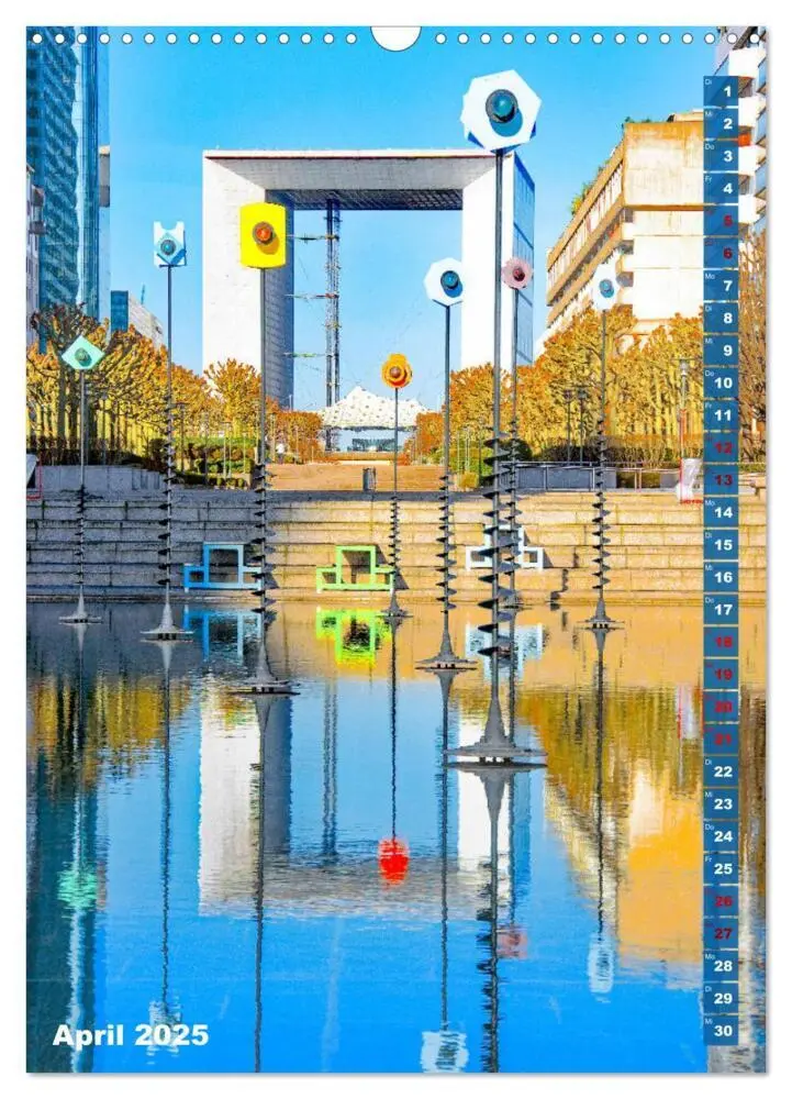 Bild: 9783435979318 | Paris Traummetropole mit Charme (Wandkalender 2025 DIN A3 hoch),...