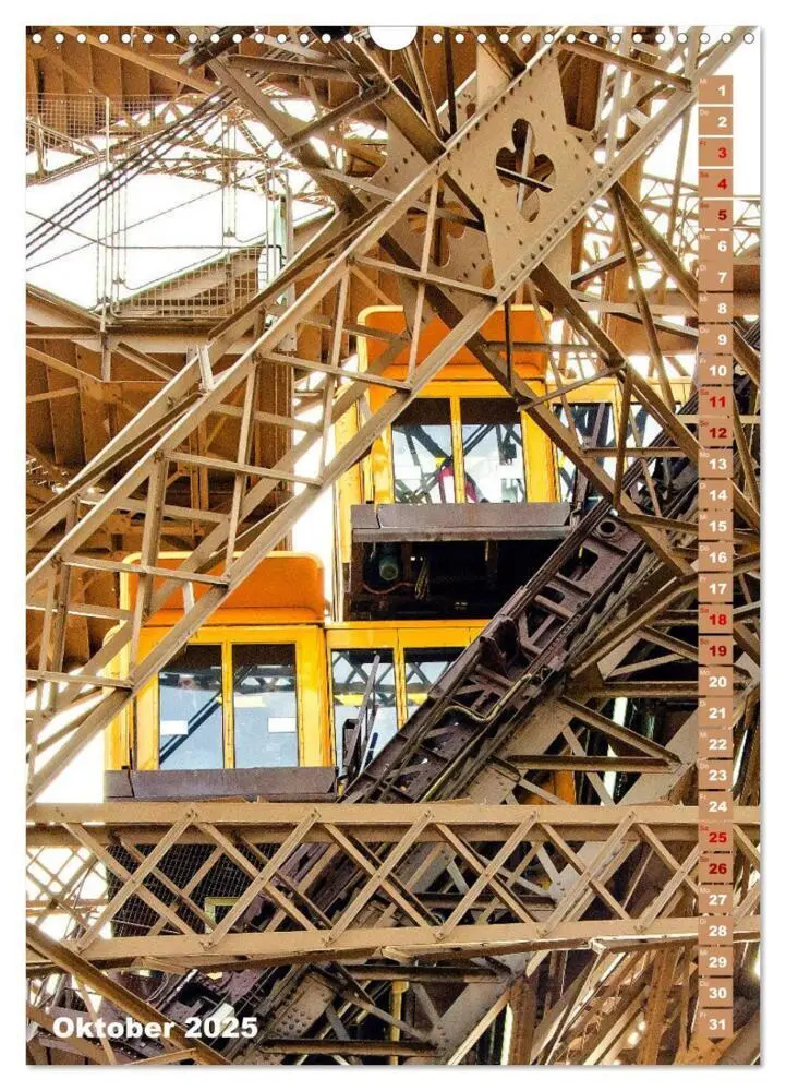 Bild: 9783435979318 | Paris Traummetropole mit Charme (Wandkalender 2025 DIN A3 hoch),...