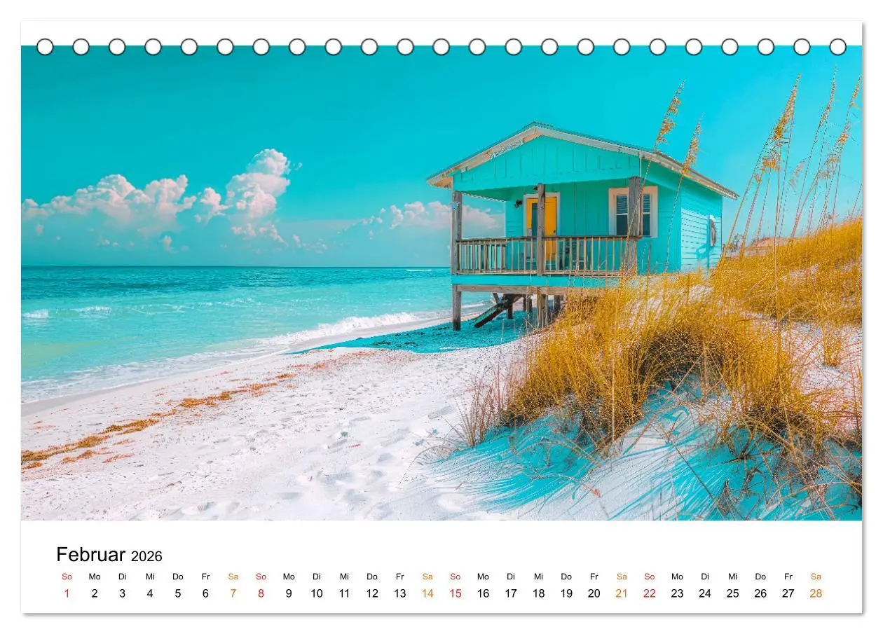 Bild: 9783457379318 | Maritim pur - Strandträume (Tischkalender 2026 DIN A5 quer),...