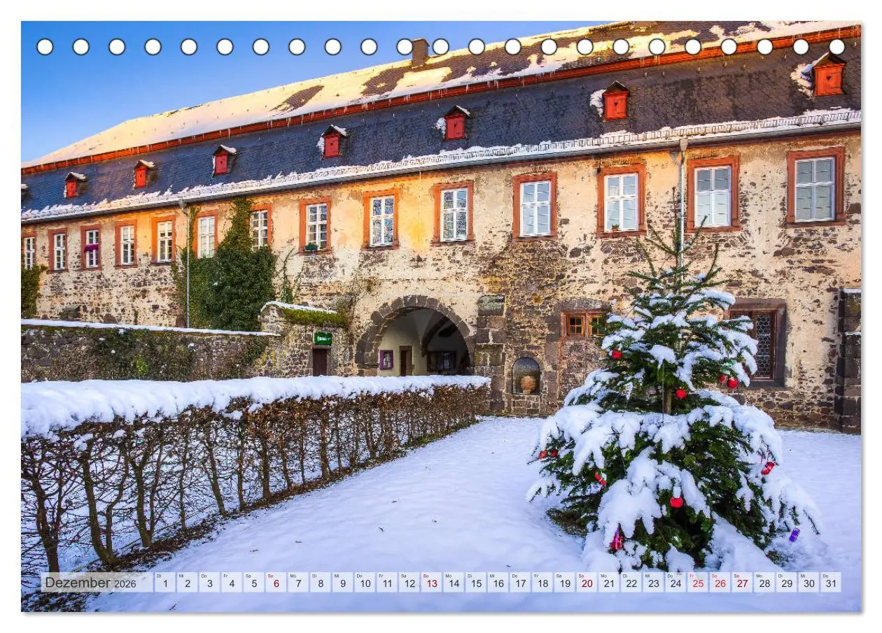 Bild: 9783457829318 | Mittelhessens Burgen und Schlösser (Tischkalender 2026 DIN A5...