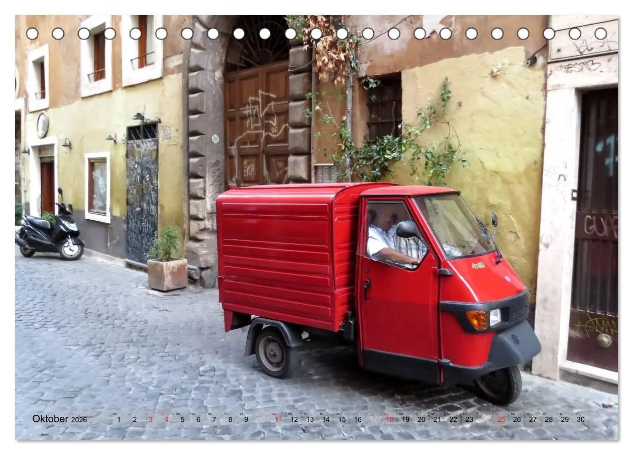 Bild: 9783516089318 | Rom - der gemütliche Stadtteil Trastevere (Tischkalender 2026 DIN...