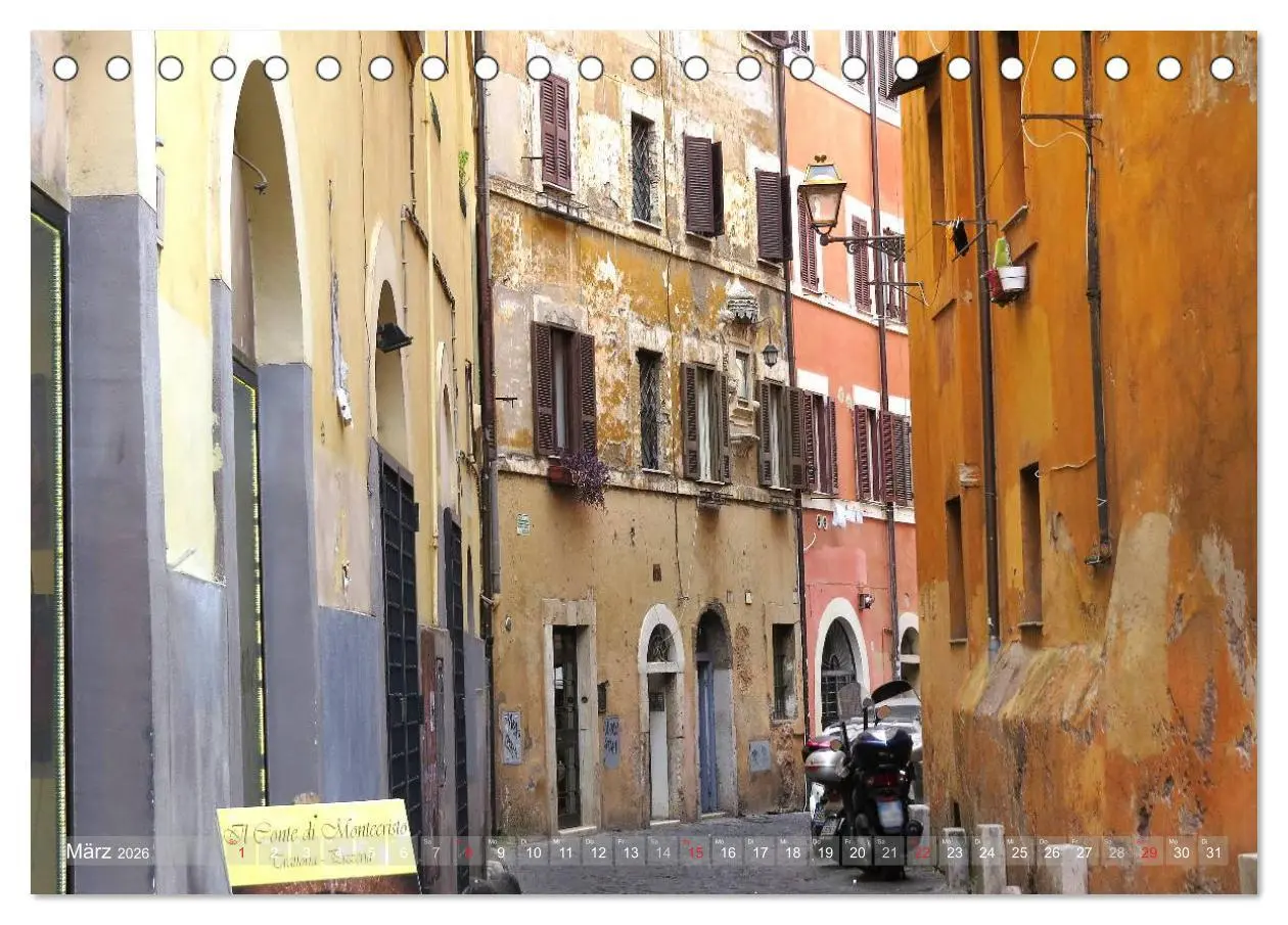 Bild: 9783516089318 | Rom - der gemütliche Stadtteil Trastevere (Tischkalender 2026 DIN...