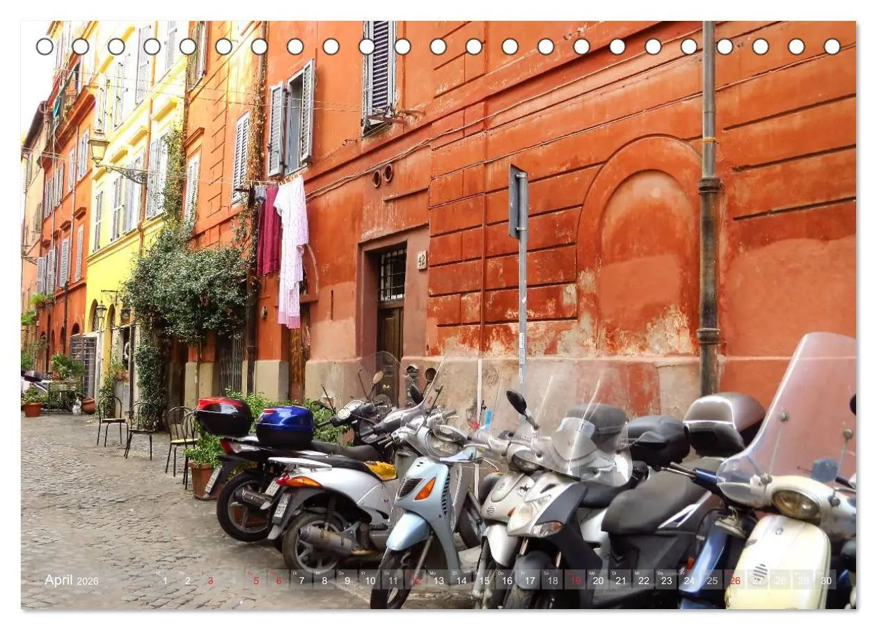Bild: 9783516089318 | Rom - der gemütliche Stadtteil Trastevere (Tischkalender 2026 DIN...