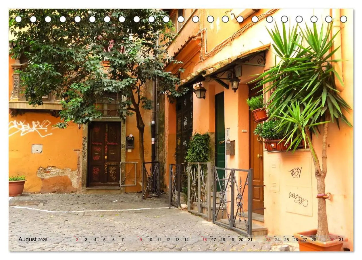 Bild: 9783516089318 | Rom - der gemütliche Stadtteil Trastevere (Tischkalender 2026 DIN...