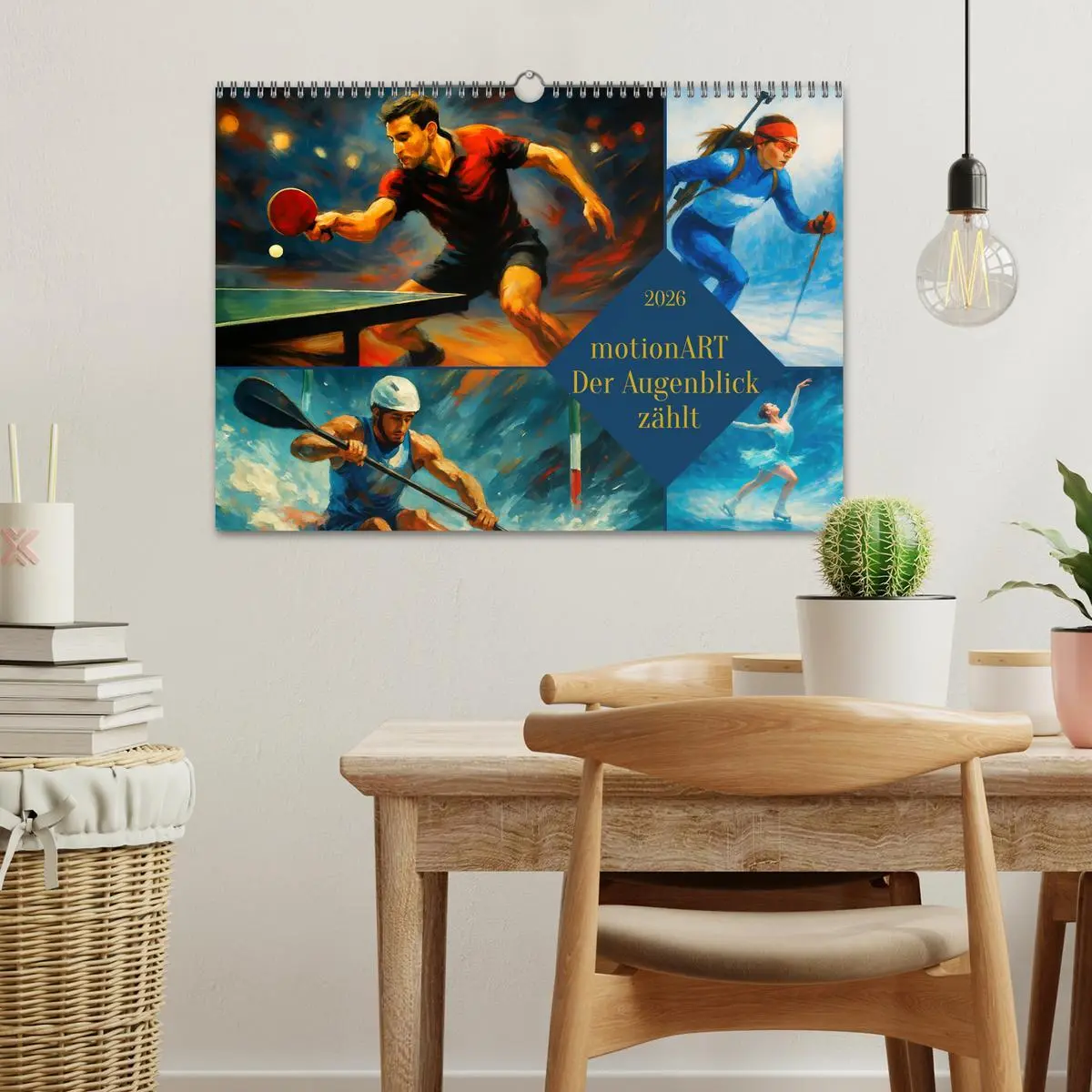 Bild: 9783516609318 | motionART Der Augenblick zählt (Wandkalender 2026 DIN A3 quer),...