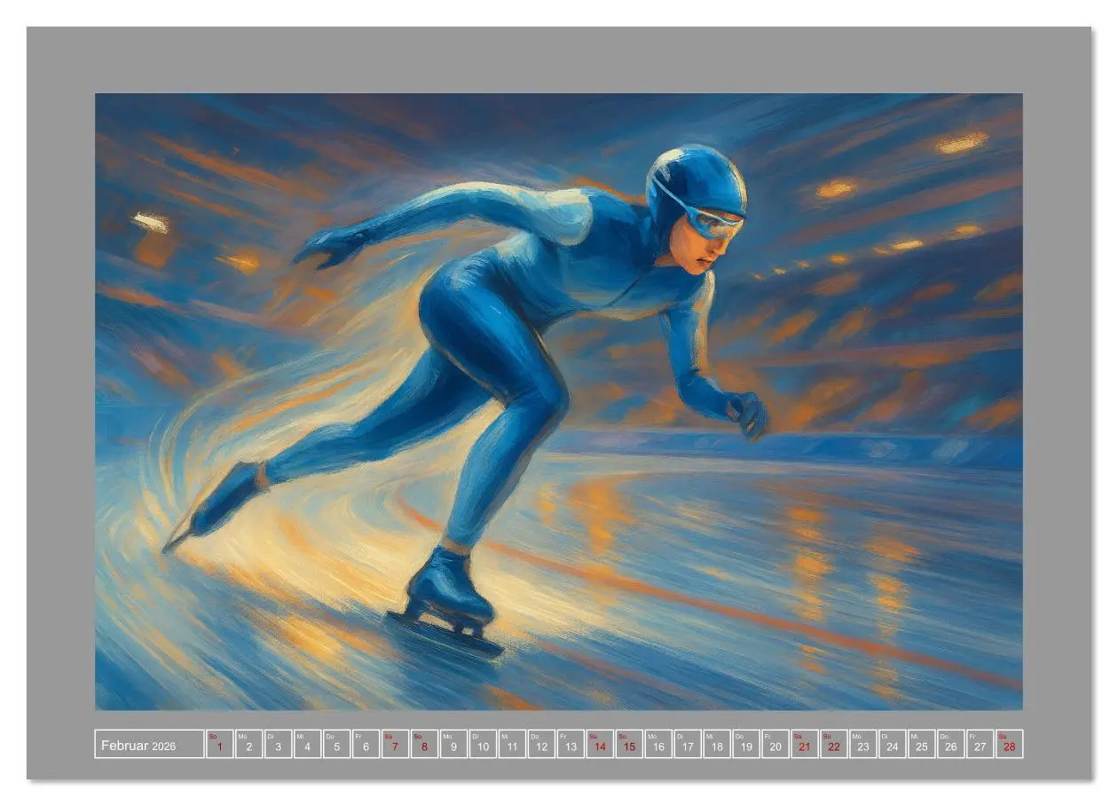 Bild: 9783516609318 | motionART Der Augenblick zählt (Wandkalender 2026 DIN A3 quer),...