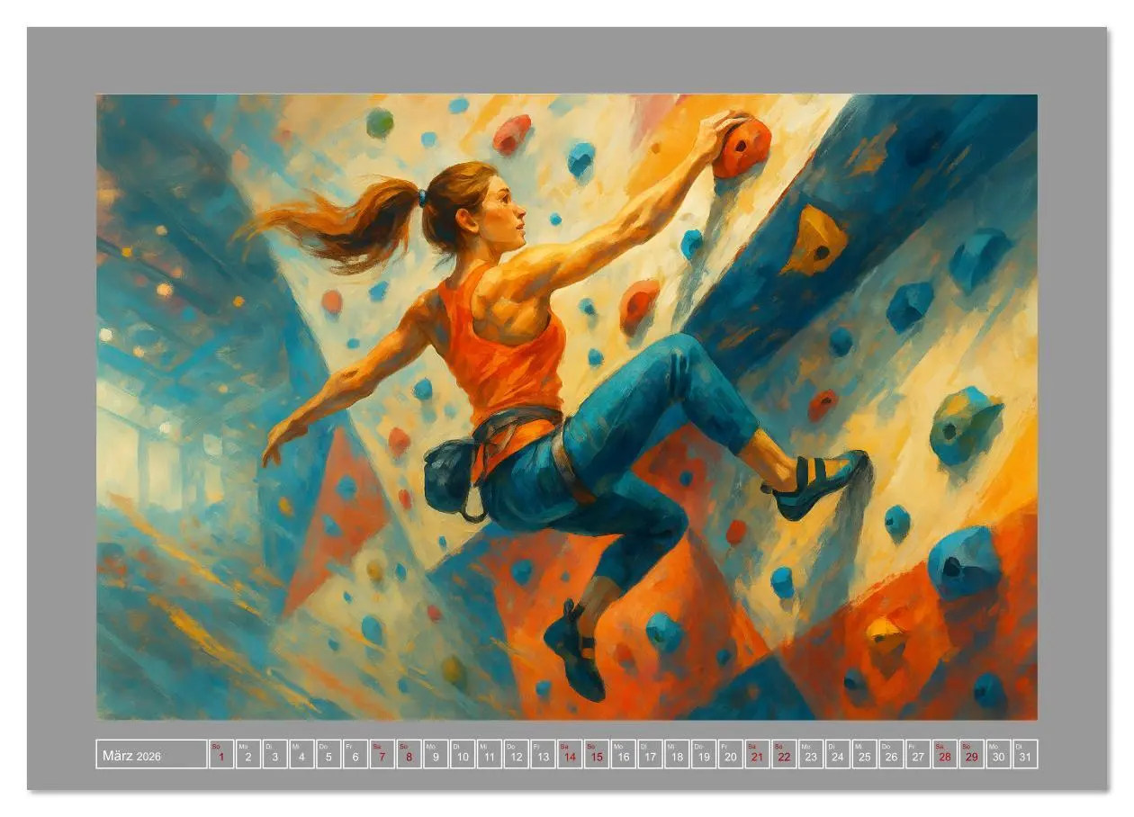 Bild: 9783516609318 | motionART Der Augenblick zählt (Wandkalender 2026 DIN A3 quer),...