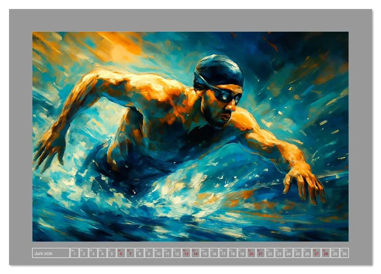 Bild: 9783516609318 | motionART Der Augenblick zählt (Wandkalender 2026 DIN A3 quer),...