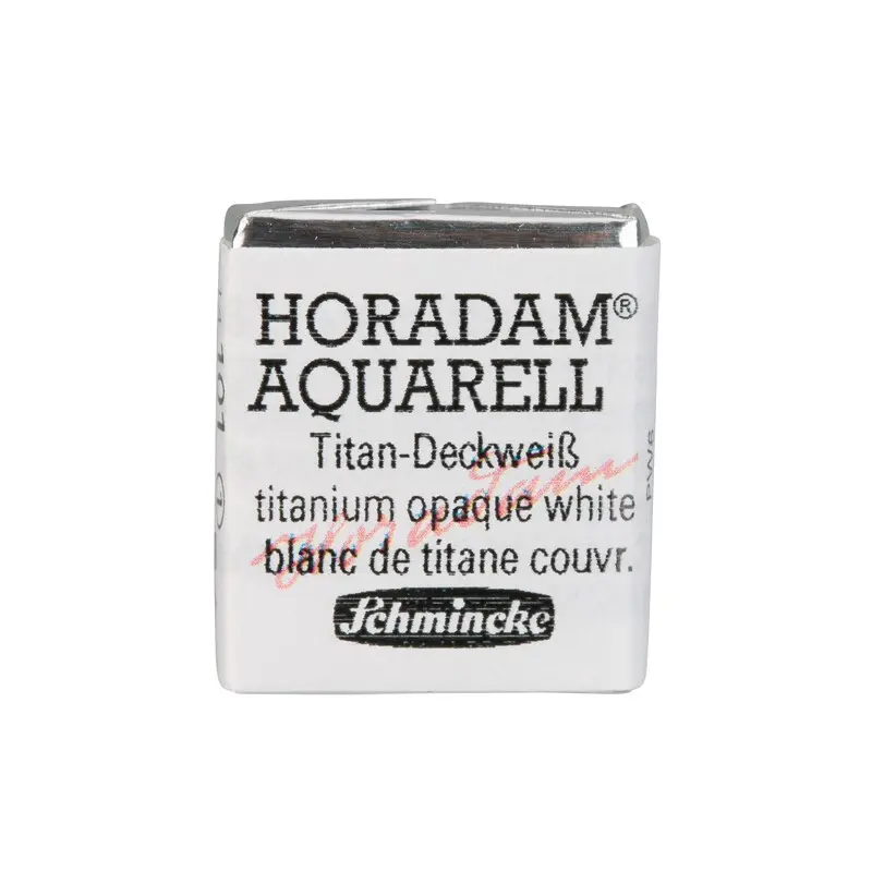Cover: 4012380009418 | Schmincke Horadam Aquarell 1/2 Näpfchen, Titan-Deckweiß | 14101044