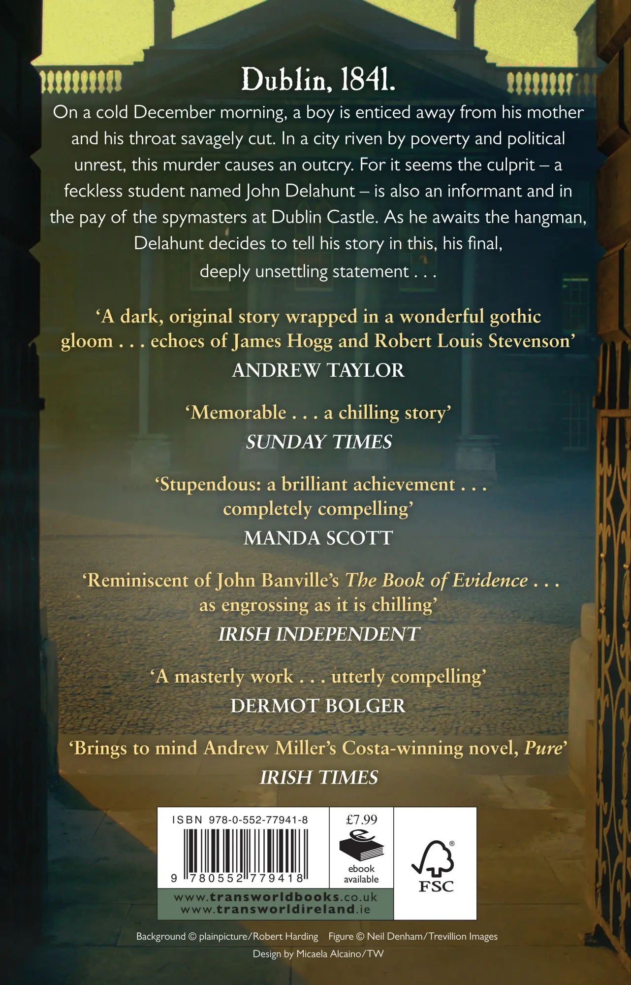 Rückseite: 9780552779418 | The Convictions of John Delahunt | Andrew Hughes | Taschenbuch | 2014