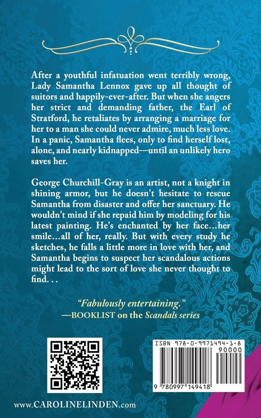Rückseite: 9780997149418 | A Study in Scandal | Caroline Linden | Taschenbuch | Englisch | 2016