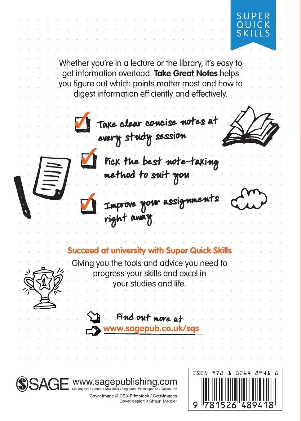 Rückseite: 9781526489418 | Take Great Notes | Mal Leicester (u. a.) | Taschenbuch | Englisch