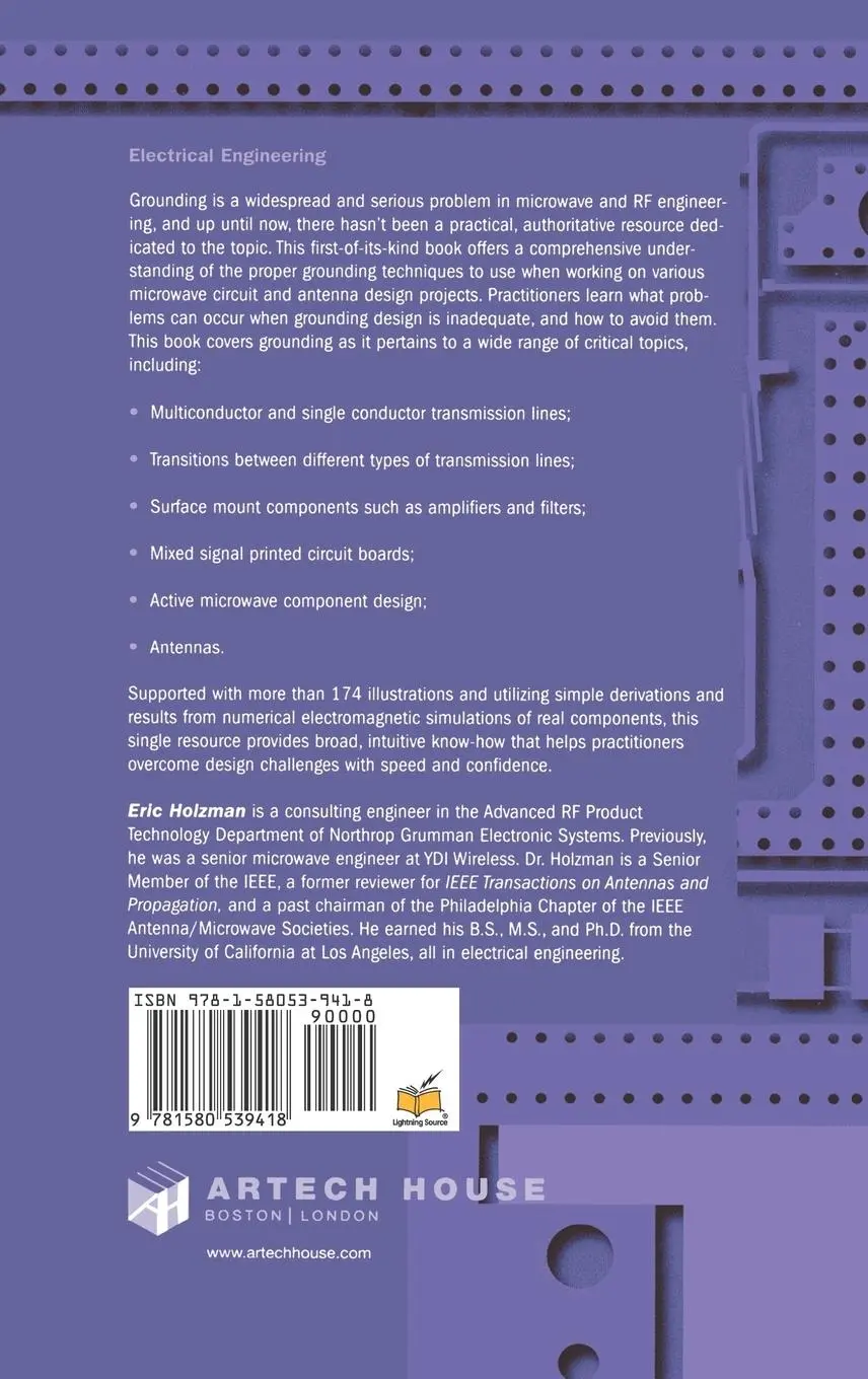 Rückseite: 9781580539418 | Essentials of RF and Microwave Grounding | Eric Holzman | Buch | 2006