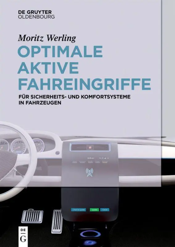 Cover: 9783110529418 | Optimale aktive Fahreingriffe | Moritz Werling | Taschenbuch | XI