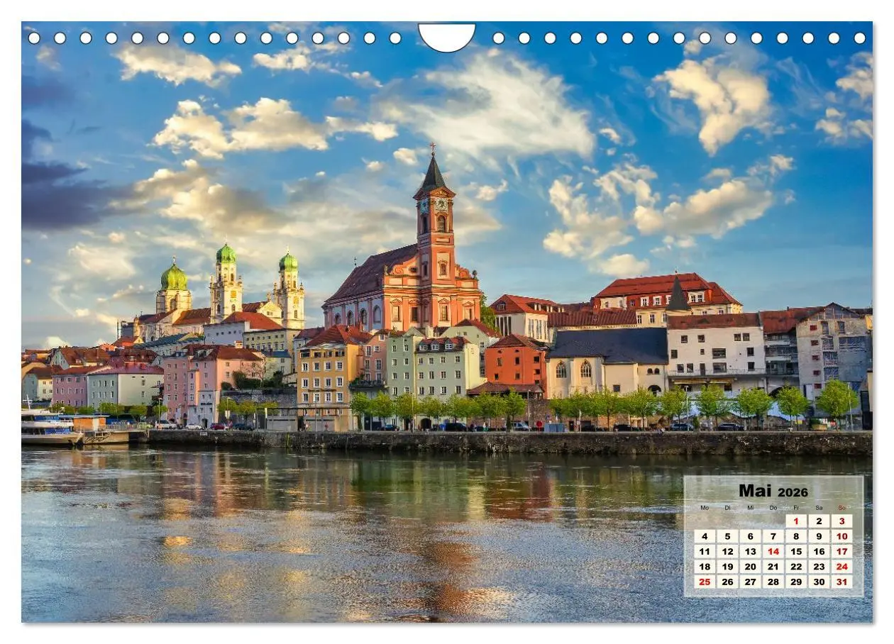 Bild: 9783457299418 | Die schöne blaue Donau (Wandkalender 2026 DIN A4 quer), CALVENDO...