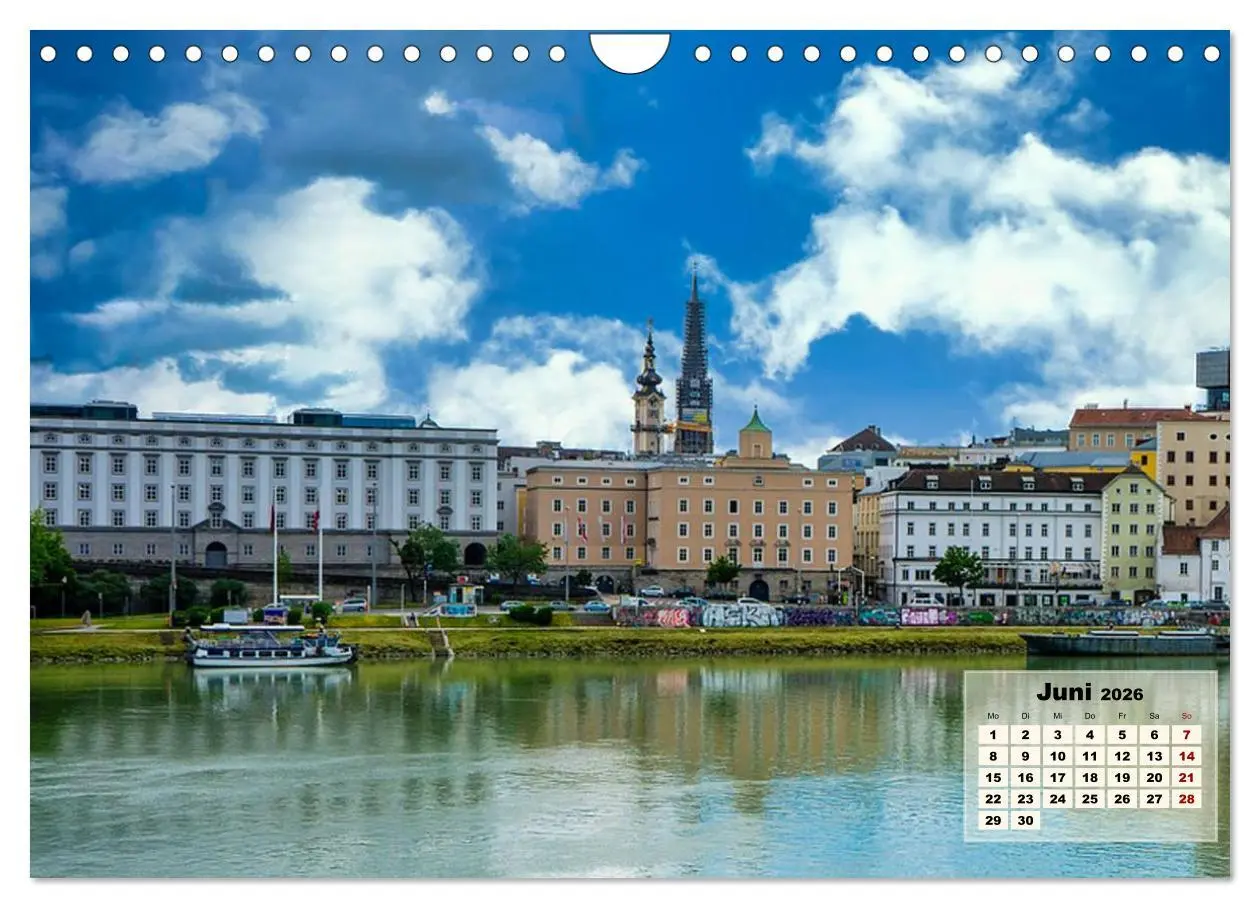 Bild: 9783457299418 | Die schöne blaue Donau (Wandkalender 2026 DIN A4 quer), CALVENDO...