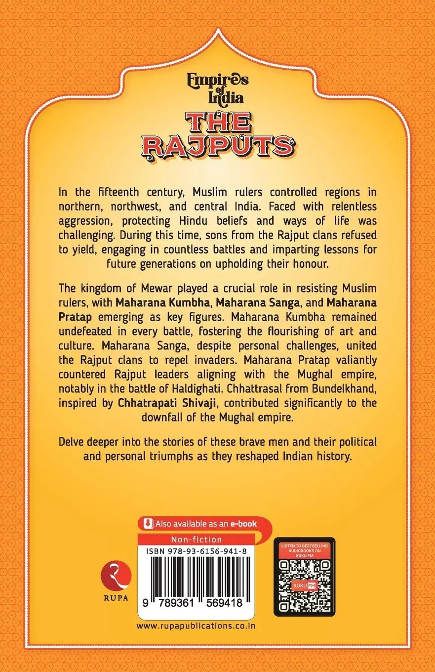 Rückseite: 9789361569418 | Empires of India | The Rajputs | Moonstone (u. a.) | Taschenbuch