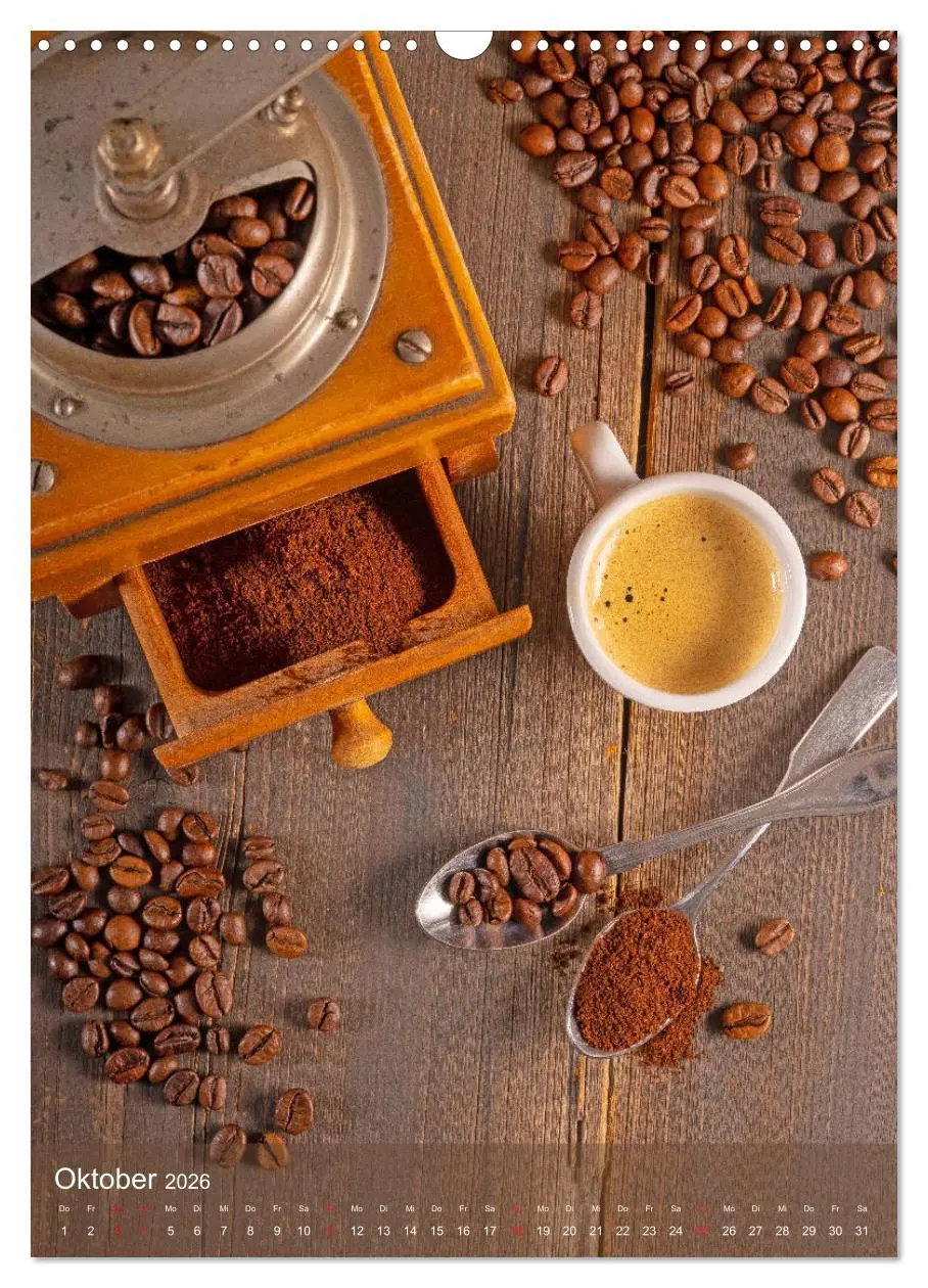 Bild: 9783516379518 | Kaffee für ein Genusserlebnis (Wandkalender 2026 DIN A3 hoch),...