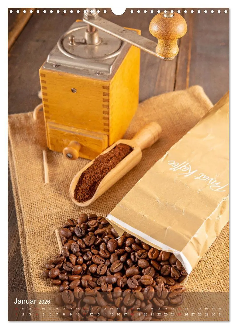 Bild: 9783516379518 | Kaffee für ein Genusserlebnis (Wandkalender 2026 DIN A3 hoch),...