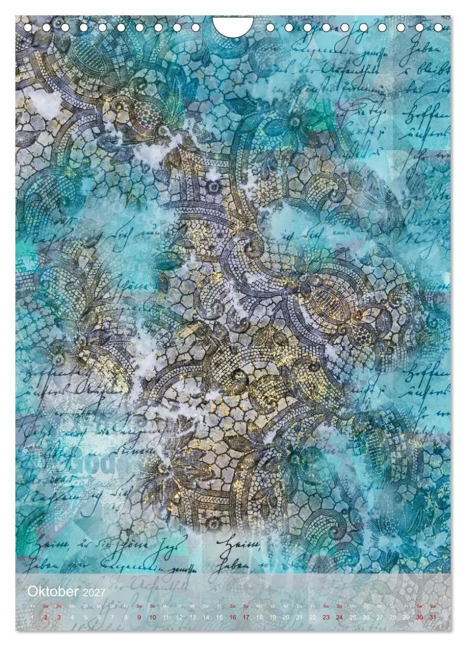 Bild: 9783569399518 | Der Scrapbook-Kalender:Fantasievolle Hintergründe zur kreativen...