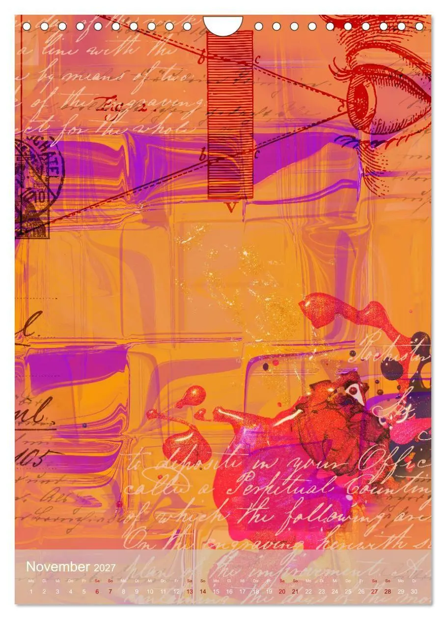 Bild: 9783569399518 | Der Scrapbook-Kalender:Fantasievolle Hintergründe zur kreativen...