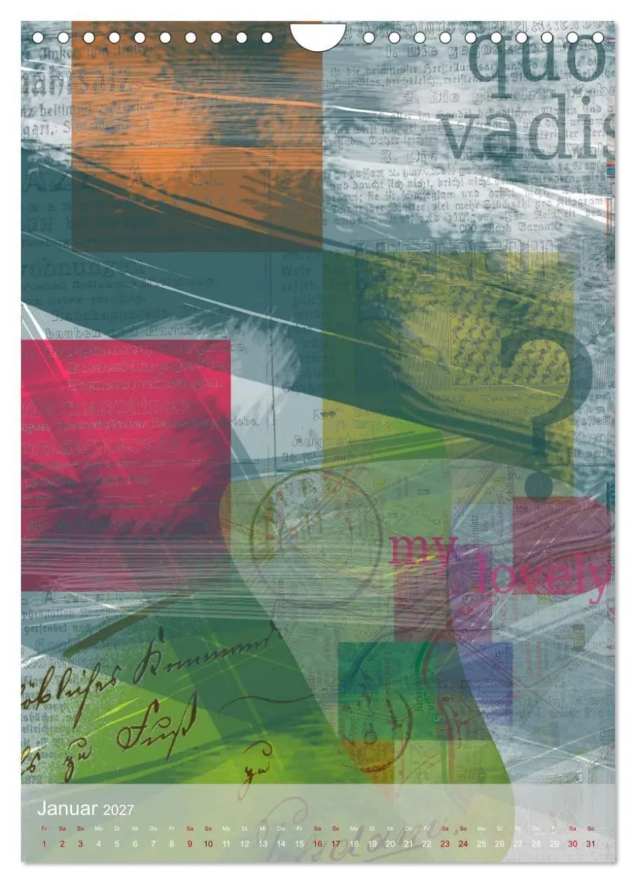 Bild: 9783569399518 | Der Scrapbook-Kalender:Fantasievolle Hintergründe zur kreativen...