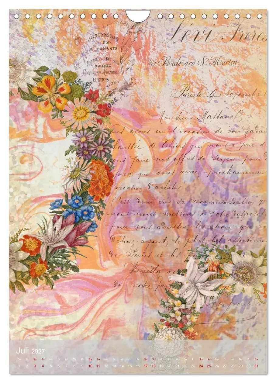 Bild: 9783569399518 | Der Scrapbook-Kalender:Fantasievolle Hintergründe zur kreativen...