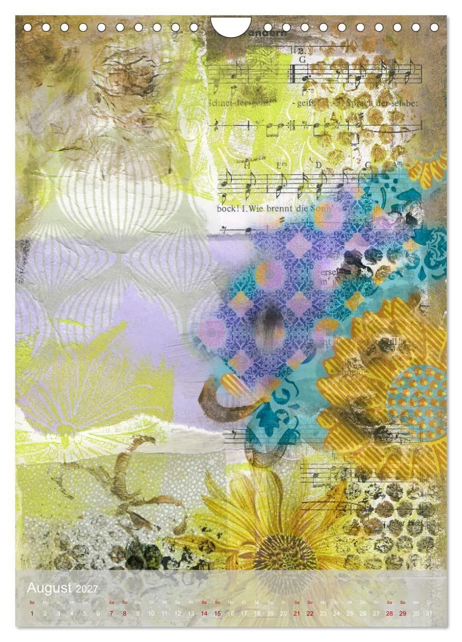 Bild: 9783569399518 | Der Scrapbook-Kalender:Fantasievolle Hintergründe zur kreativen...