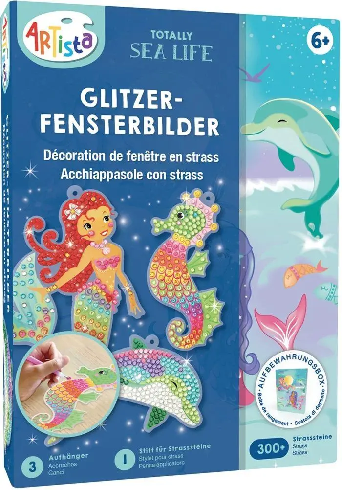 Cover: 7640409429618 | Glitzer-Fensterbilder Unterwasserwelt | Herausgegeben von ARTISTA