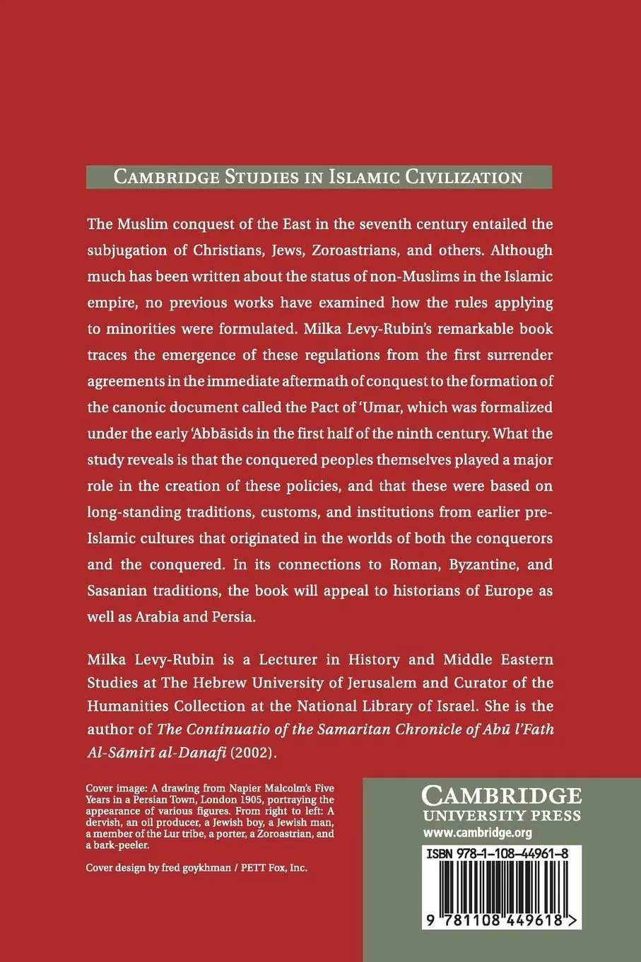 Rückseite: 9781108449618 | Non-Muslims in the Early Islamic Empire | Milka Levy-Rubin | Buch