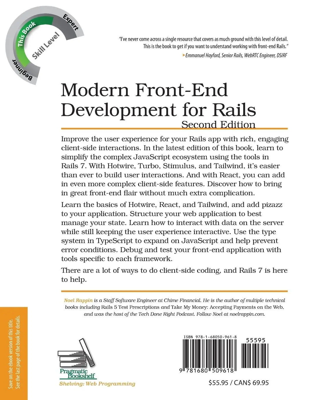 Rückseite: 9781680509618 | Modern Front-End Development for Rails | Noel Rappin | Taschenbuch