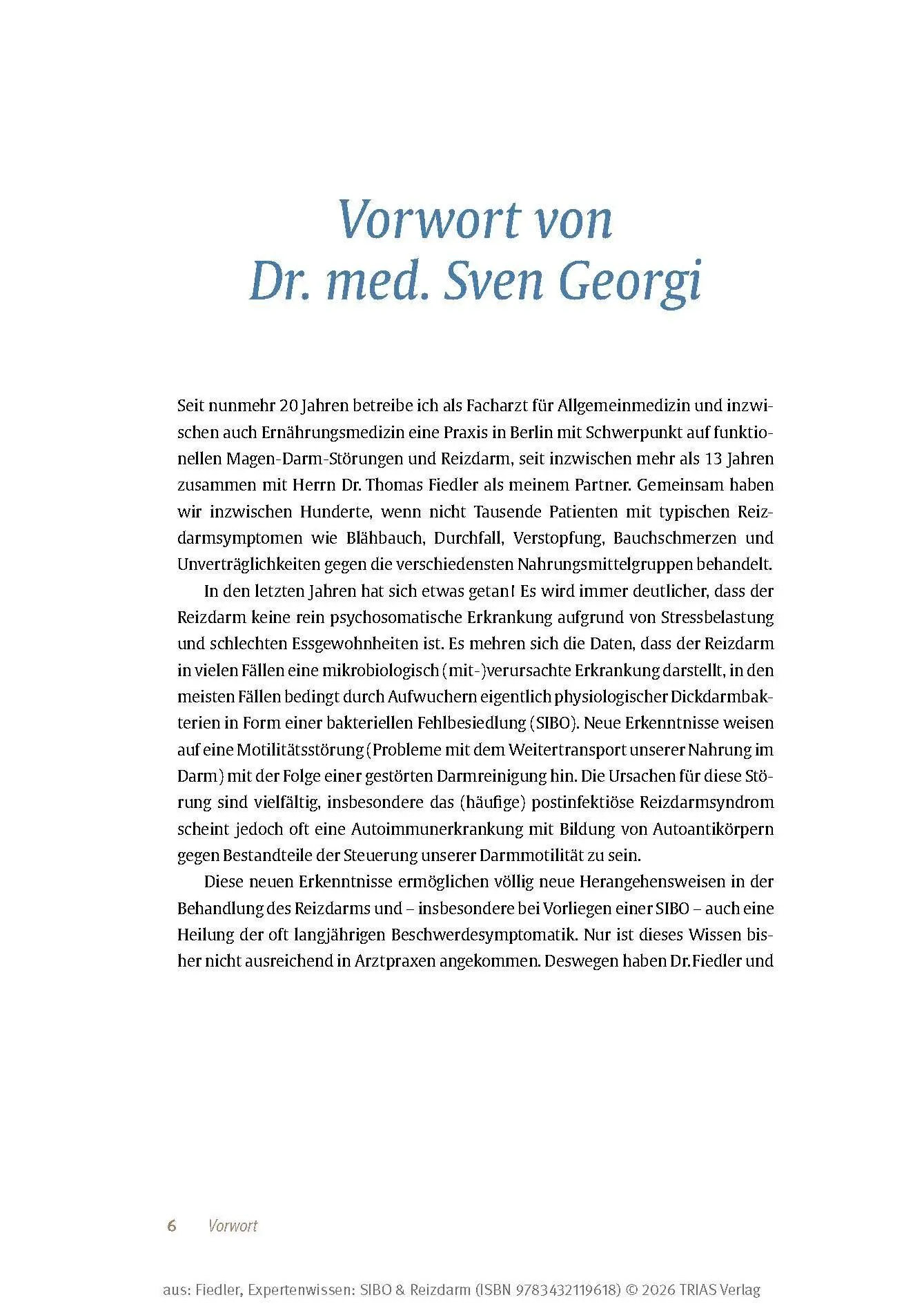 Bild: 9783432119618 | Expertenwissen: SIBO &amp; Reizdarm | Thomas Fiedler | Taschenbuch | 2025